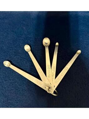 Stainless Steel Mini Measuring Spoons Set of 5